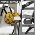 thumbnail image 6 of ZIATUBLE Sunflower Paper Dust Cover Case Hummingbird Tissue Roll Hanging Cover Reusable Paper Towel Roll Storage Organizer Reusable Tissue Case Storage Bag Accessories Decoration, 6 of 7