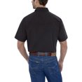thumbnail image 2 of Ely Cattleman Big and Tall Short Sleeve Solid Western Shirt, 2 of 2