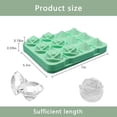 thumbnail image 1 of 12 Cavity Small Diamond Rose Ice Cube Mold Silicone Rose Mold Ice Cube Tray Ice Ball Mold Ice Tray With Lid Candy Chocolate Cake, 1 of 5