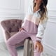 thumbnail image 5 of ICHUANYI Liquidación Mujeres Chándal Sudadera Pantalones Conjuntos Deporte Manga Larga Ropa Casual Traje Conjuntos ICHUANYI WER202308250052, 5 of 9