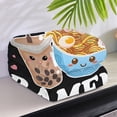 thumbnail image 4 of 1pc Cozy Ramen and Boba Blanket - Soft, Plush, Multi-Purpose Throw Blanket for Couch, Sofa, Office, Bed, Camping, Travel - Perfect Gift for All Seasons, 4 of 6