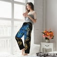 thumbnail image 5 of Vsdgher Wolf Head And Dreamcatcher Women’s Womens Pajama Pants, Lounge Wide Leg PantsLounge Pants,Sleep Bottoms, Lounge for Women-Large, 5 of 6