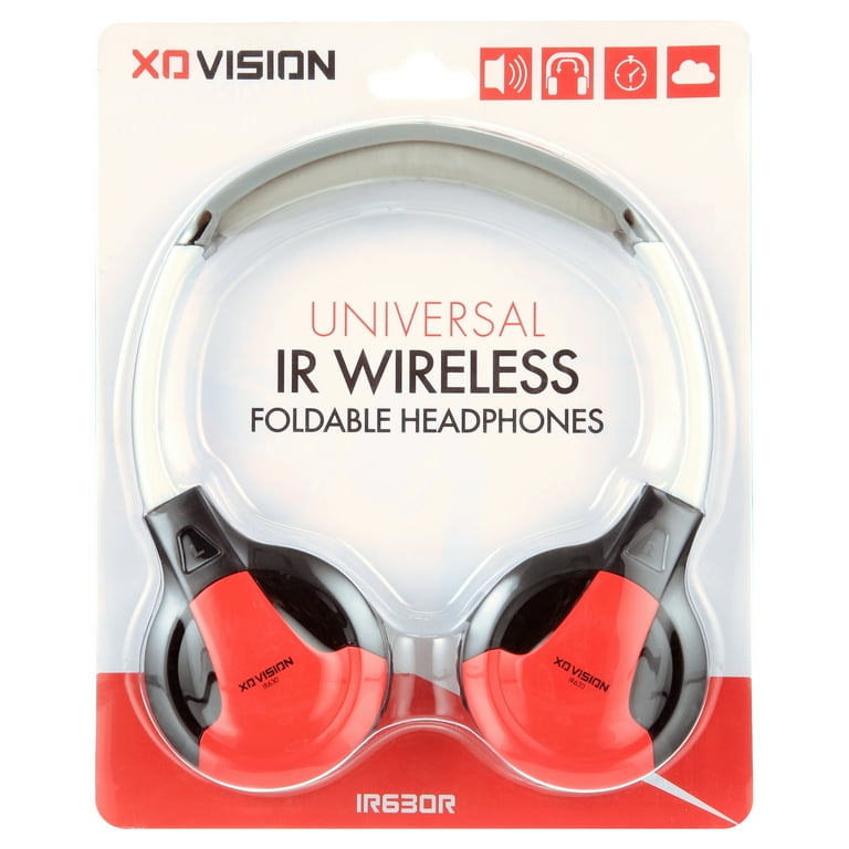 XO Vision Universal IR Wireless Foldable Headphones for your Cars