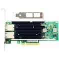 thumbnail image 1 of NIC X540-T2 de alto rendimiento con chipset X540, 10 Gb, puerto dual RJ45, PCI-Ex8, servidor, escritorio, red, verde, 1 of 1