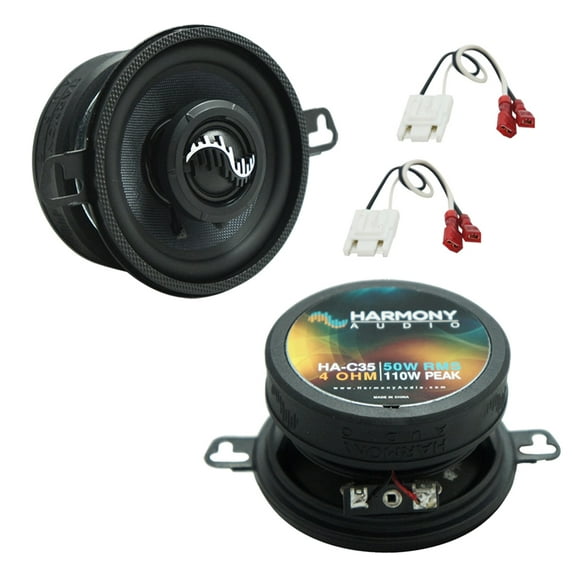 Fits GMC S-15 Jimmy 1988-1991 Front Dash Replacement Harmony HA-C35 Speakers New