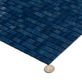thumbnail image 3 of Apollo Tile Skosh 11.6 in. x 11.6 in. Glossy Navy Blue Glass Mosaic Wall and Floor Tile (18.69 sq. ft./case) (20-pack), 3 of 5