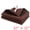 Brown, variant on Unique Bargains 2Pcs 100% Cotton Waffle Weave Solid color Kitchen Towels Green 12" x 12"