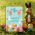 thumbnail image 1 of Decoraciones de Pascua, regalos de Pascua, adornos de Pascua, decoración de ambientes para el día de Pascua, jardines, banderas, dibujos animados, huevos, conejito, patio, disfraces, banderas de lino, 1 of 6