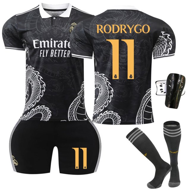 2025 Hommes Enfants RONALDO 7# BELLINGHAM 5# RODRYGO 11# KROOS 8# Maillot de Soccer