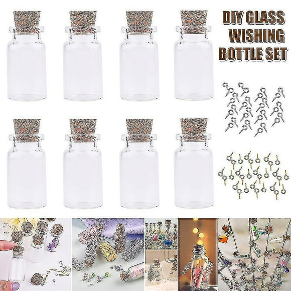 Cork Stoppers Glass Jars Mini Glass Bottles Glass Jars Fcork Stoppers Glass Jars Mini Glass Bottles