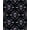 Black Purple, Pattern 2, variant on ODIKA Ghost Horror Haunted Death Ghoul Gothic Halloween Non-Slip Chair-Friendly for Dining Room, Large Office, Lounge