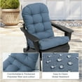 thumbnail image 2 of Pellebant Thickened Chaise Lounge Cushion with Sunbrella Fabric, 50" x 20" x 2.5", Water-Resistant & Fade-Resistant, High Back Outdoor/Indoor Patio Seat Pad (1-Pack, Spectrum Denim), 2 of 8