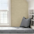 thumbnail image 3 of NuWallpaper Tibetan Grasscloth Off-White Vinyl Peel And Stick Wallpaper, 216-in by 20.5-in, 30.75 Sq. ft. 1 count, 3 of 9