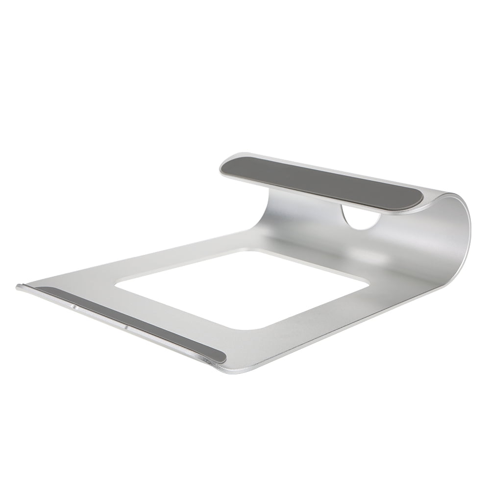 Walmeck Ergonomic Design Aluminum Alloy Laptop Stand Desk Dock Holder Bracket Cooler Cooling Pad for MacBook Pro//Air//iPad//iPhone//Notebook//Tablet//PC//Smartphone