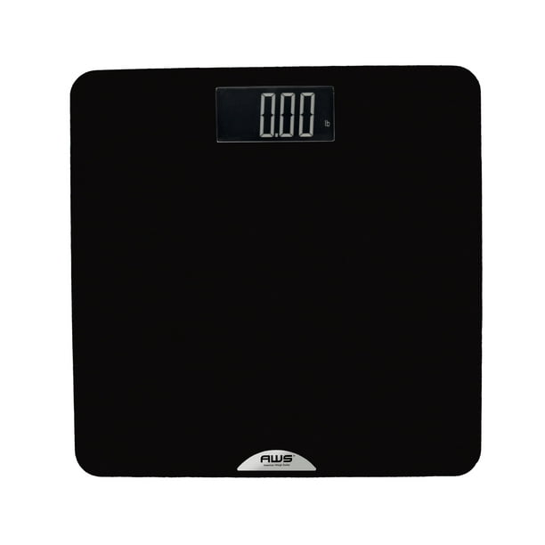 American Weigh Scales Black Skid Proof Scale (397LB Capacity) - Walmart ...