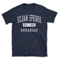 thumbnail image 1 of Siloam Springs Arkansas Classic Established Men's Cotton T-Shirt, 1 of 1