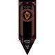 thumbnail image 3 of Bandera de Stark Familias Decoración del hogar Lobo Dragón Banner decorar Canción de hielo y fuego, 3 of 5