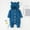 Dark Blue, variant on QISIWOLE Newborn Infant Baby Girls Boys Winter Warm Coat Knit Outwear Hooded Jumpsuit Clearance !