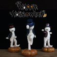 thumbnail image 3 of de calabaza de resina, muñeca de baile moderna, estatua de momia, decoración del salpicadero del coche, 3 of 8