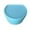 Sky Blue, variant on SXcggal 1 Pc Plastic Denture Container Case Denture Bath Box Mouthguards Storage Box Multifunctional Healthy Unbreakable Kitchen Tools
