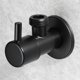 thumbnail image 5 of 2X VáLvula de ángulo Negro VáLvula de Parada de Agua de Acero Inoxidable 304 Accesorios, 5 of 5