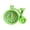 Green, variant on Creative Fashion Bicycle Shape Alarm Clock Silent Alarm Clock Bedside Wake Up Alarm Clock Candy Color Creative Students