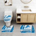 thumbnail image 2 of Juego de alfombras de baño de 3 piezas del equipo Det_Lions Alfombra antideslizante para baño de 31,5 x 20 pulgadas, 2 of 7