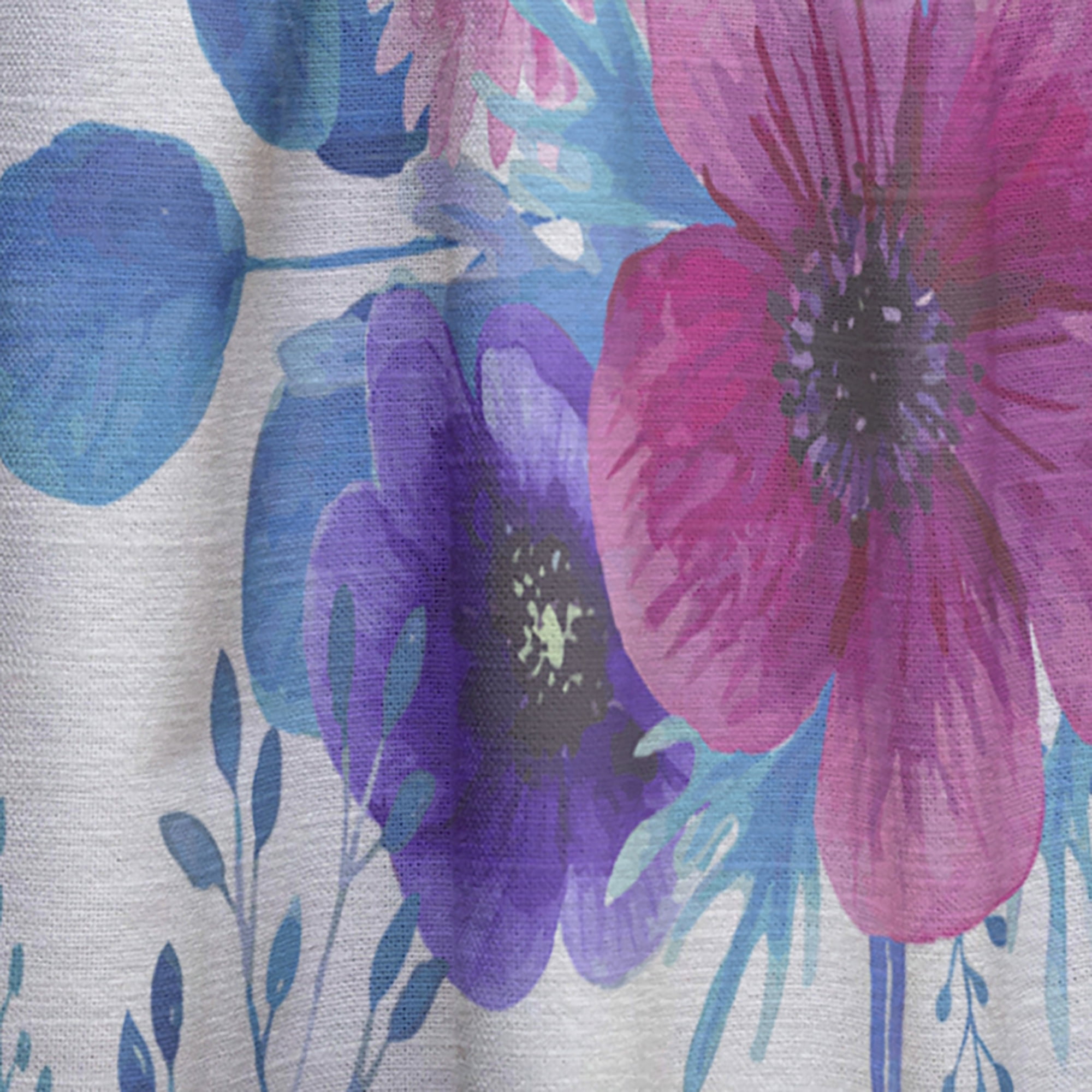 Designart 'Blossom Pink XLV' Traditional Curtain Panel