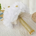 thumbnail image 5 of Artificial Bridal Bouquet for Wedding Decorations with Crown and Diamonds, Artificial Roses Flowers Wedding Bouquets for Bride Bridesmaid Bouquets for Wedding, 5 of 5