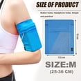 thumbnail image 2 of Bolsa de ejercicio para el brazo, banda elástica para el brazo, artículos pequeños para hacer ejercicio en carrera, azul, 2 of 5