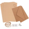 thumbnail image 3 of 2 Sets of Letter Writing Paper Set Vintage Style Letter Paper Envelope Set Portable Retro Letter Paper Kit, 3 of 9