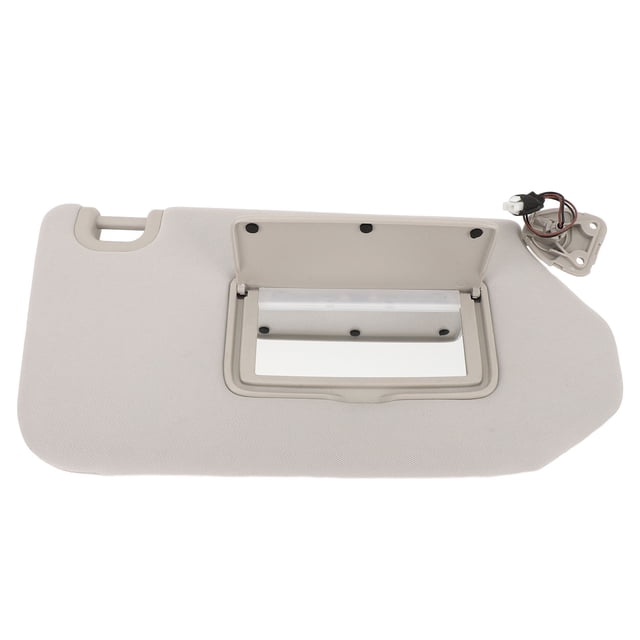 Gray Sturdy Long Lifespan Sun Visor Replacement Automotive Sunshade Left Hand Drive