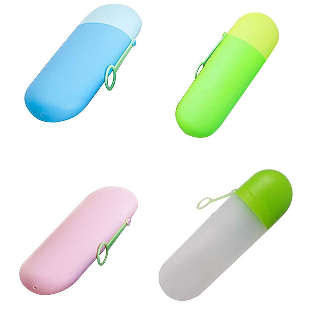 Portable Travel Toothpaste Toothbrush Holder Cap Case Storage Cup Outdoor Holder 