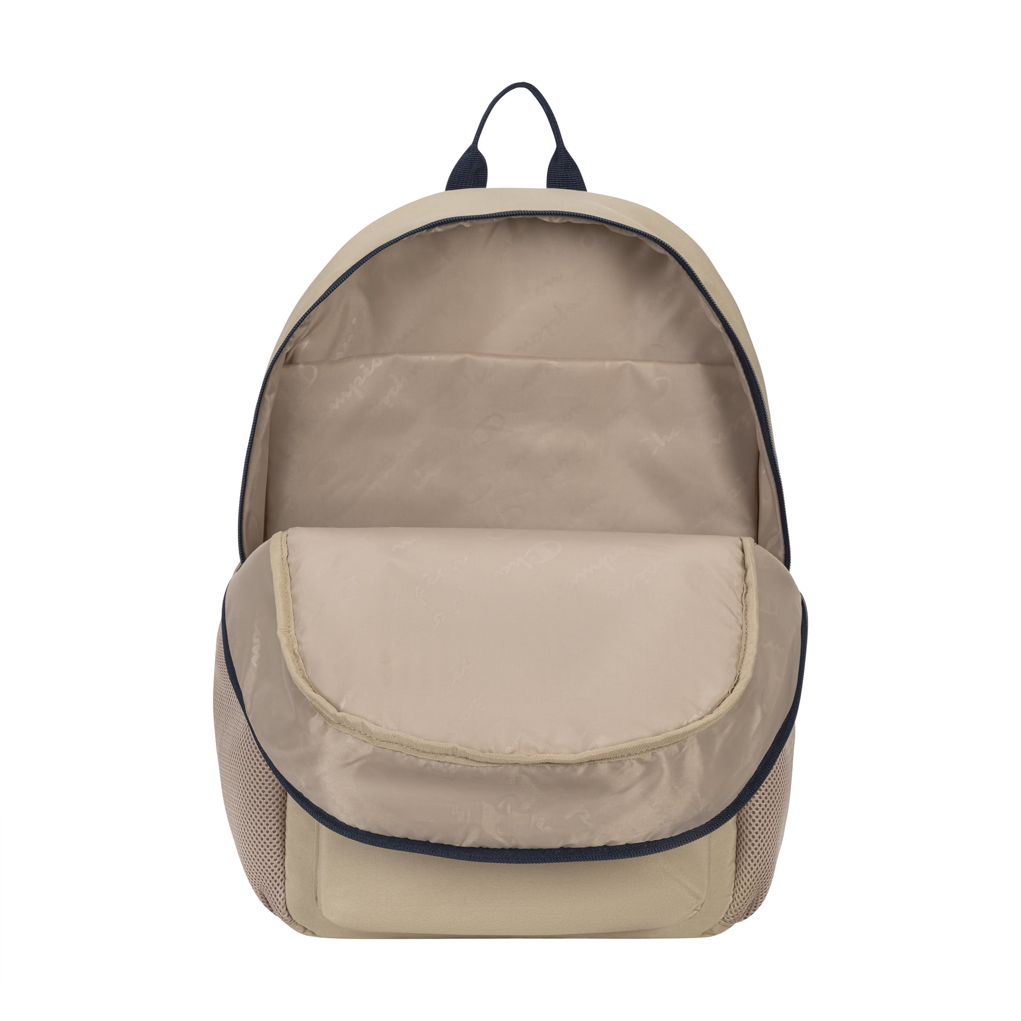 Champion Unisex 18 inch Tan Campus Backpack with Padded Laptop Sleeve