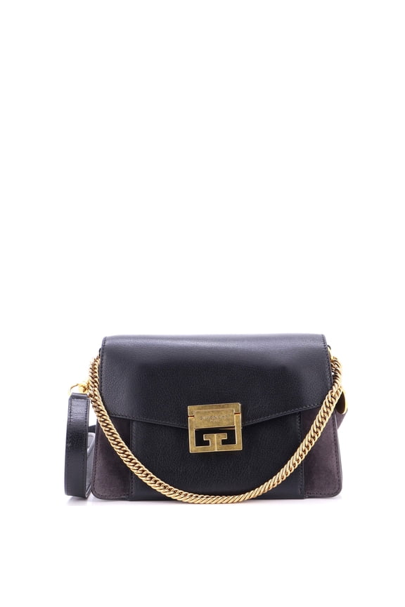 Pre-Owned GV3 Flap Bag Leather with Suede Small By Rebag