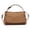 Brown, variant on Beach Bags for Women, Bohemian Underarm Bag, Large Capacity Rainbow Hobo Handbag, Stylish Ethnic Style Woven Hobo Bag for Vacation Beach Seaside.