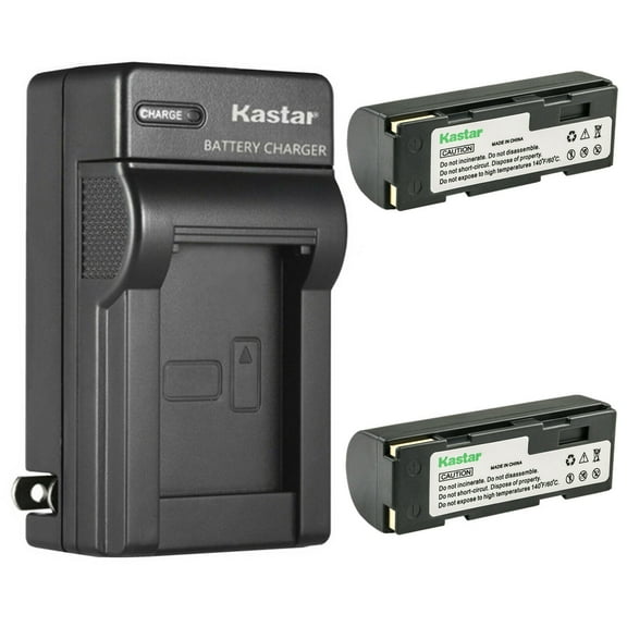 Kastar 2x Battery and AC Wall Charger Replacement for Fuji FinePix 6800 Zoom, FinePix 6800Z, FinePix 6900 Zoom, FinePix 6900Z MX-1700 MX-1700Z MX-2700 MX-2900 MX-2900Z MX-4800 MX-4900 MX-6800 MX-6900