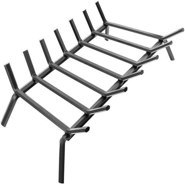 Amagabeli Fireplace Grates 30 Inch Wide Heavy Duty Solid Steel