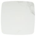 thumbnail image 5 of SAFAVIEH Karin.a Square End Table, White Ceramic Faux Marble/Walnut (20 in. W x 20 in. D x 18 in. H), 5 of 8