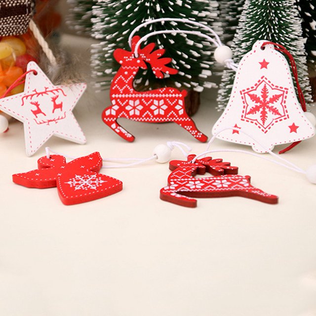 Juego de decoración navideña Spptty 12 Piezas Decoración navideña Colgante