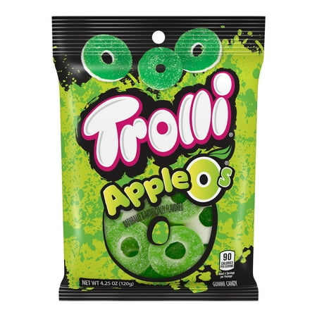 UPC 020709002624 product image for Trolli Gummy Apples, 4.25 Ounce Bags, (Pack of 12) | upcitemdb.com