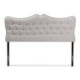 thumbnail image 3 of Bowery Hill Modern Tufted Queen Panel Headboard in Grayish Beige, 3 of 6