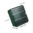 thumbnail image 2 of unbranded Vitrina De Exhibición Verde Para Con Puerta Y Estantes Ajustables, 2 of 7