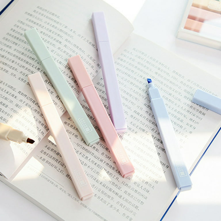 Pastel Rainbow Highlighter Pen Highlighter Marker Pen Study
