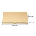 thumbnail image 2 of Uxcell 3.6x2.3x0.3 Inch Name Cards Case Alloy Business Card Holder Champagne Gold, 2 of 5