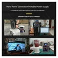 thumbnail image 5 of Hand Crank Generator USB Mobile Phone Charging Treasure High Power 500W Large Capacity Outdoor DC12V 240W Manual Generator, 5 of 5