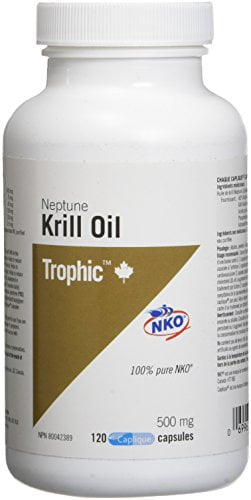 Trophic Trophic Krill Oil (Neptune), 120 Count supplement bottle
