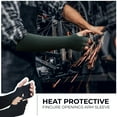 thumbnail image 4 of KEZZLED Kevlar Sleeves for Men and Women – 4 Way Protection Long Arm Sleeve with Thumb Hole - Best for Welding, Gardening, Anti-Bite, Heat and Cut Resistant, 4 of 9