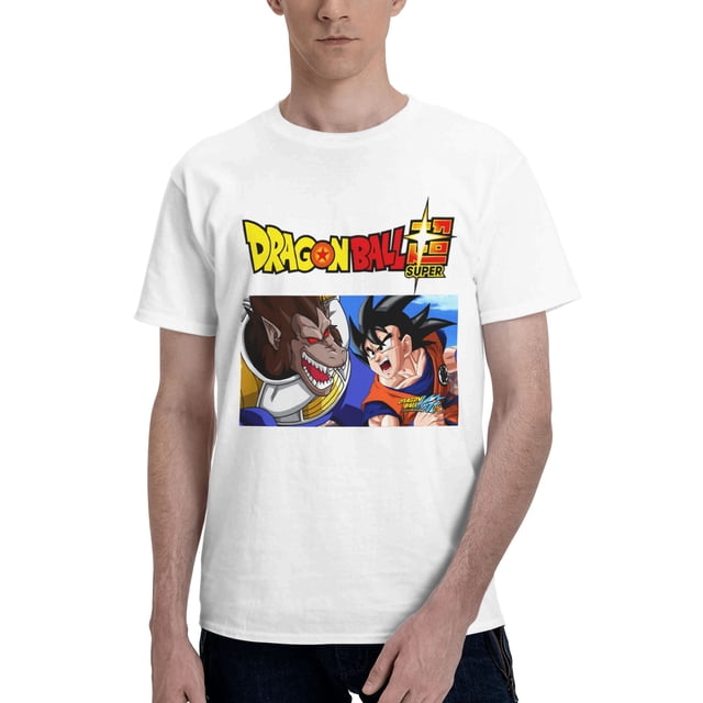 Camiseta de Manga Corta para Hombres DBZ