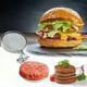 thumbnail image 2 of Prensa para hamburguesas de aleación de aluminio con grosor ajustable y superficie antiadherente para carne molida, pollo y pescado., 2 of 6